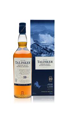 10 Jahre hat dieser Whisky von Talisker auf der Insel Skye gereift.